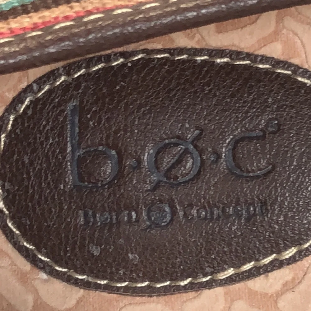 B.O.C Multi-Color Fabric Upper Slip-On Espadrilles size 8